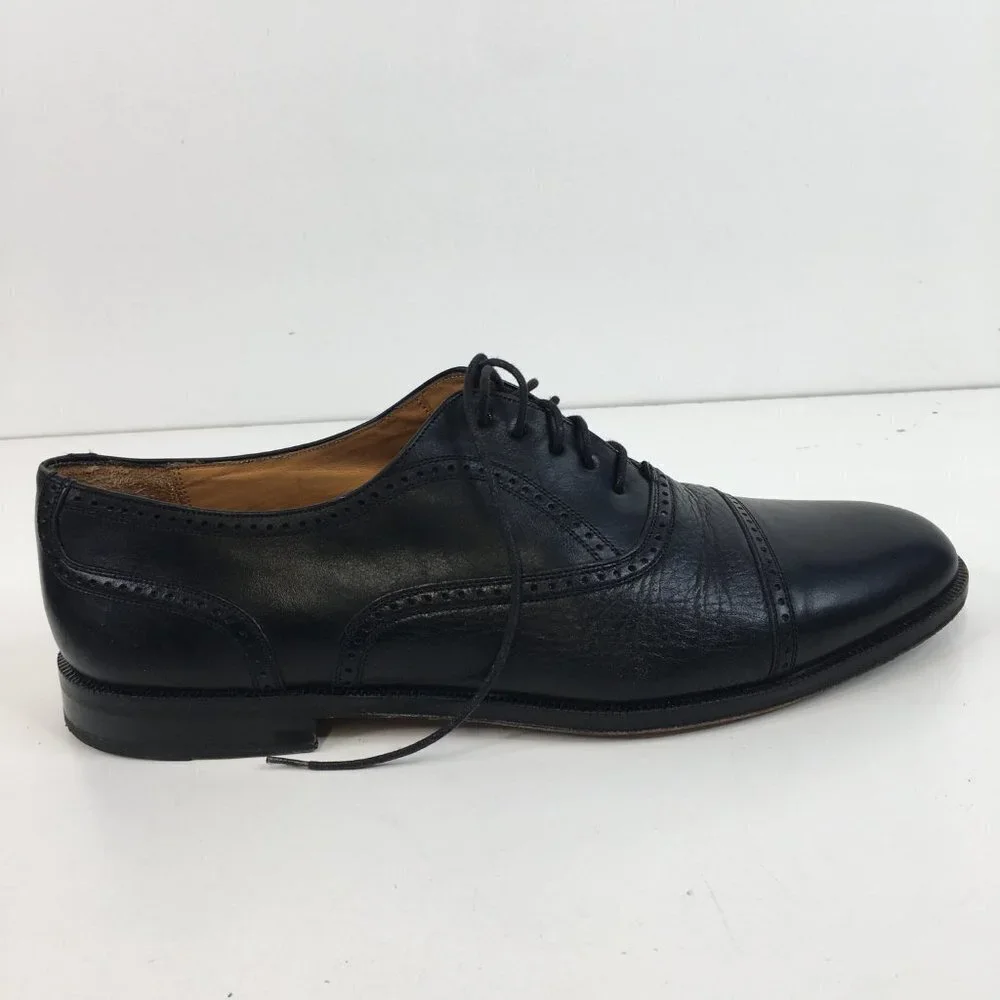 Mezlan black leather